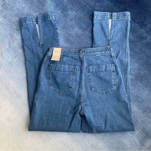 NWT Madewell The Perfect Vintage Jean in Medium Indigo Wash: Seamed Edition - Picture 6 of 7
